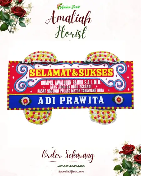 Papan Bunga Ucapan Selamat Selandaka